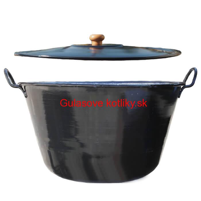 Kotol na zabíjačku smaltovaný 60 L + pokrievka