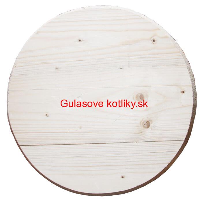 Drevená pokrievka 55 cm