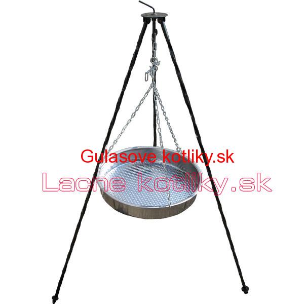Nerezová panvica s retiazkou 42 cm