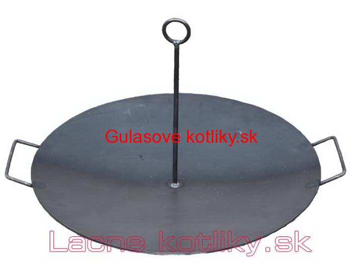 Železná grilovacia panvica 49 cm